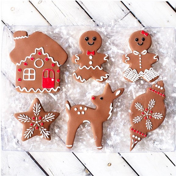 Christmas Gingerbread Cookie Cutter Set 5 Piece | Cookie Cutter Shop Australia