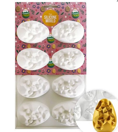 Small Geode Egg Silicone Mould