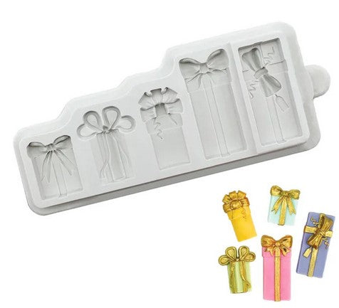 Assorted Gifts Silicone Mould | Cookie Cutter Shop Australia