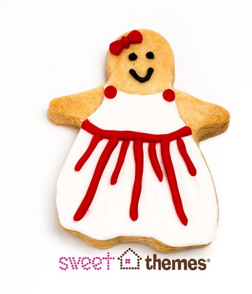 Gingerbread Girl Cookie Cutter 7cm