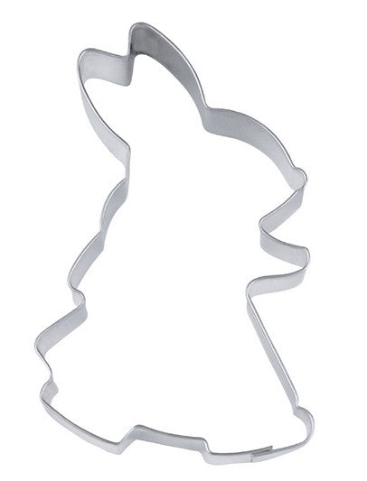 Girl Bunny Cookie Cutter 6cm