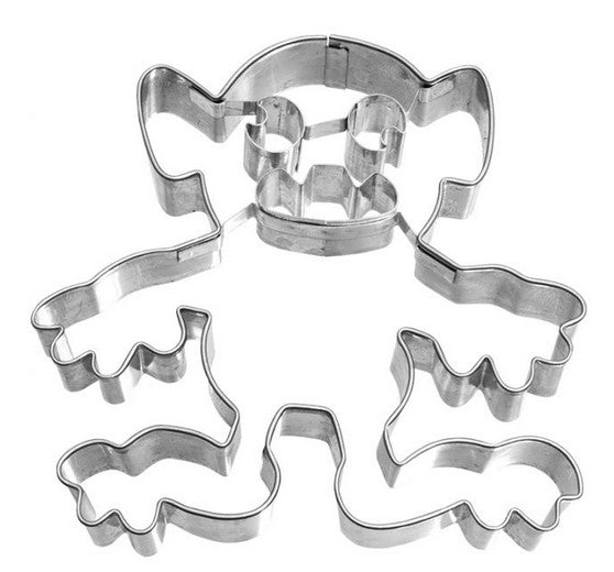 Monster Cookie Cutter with Embossed Detail 'Gnuff' 8cm