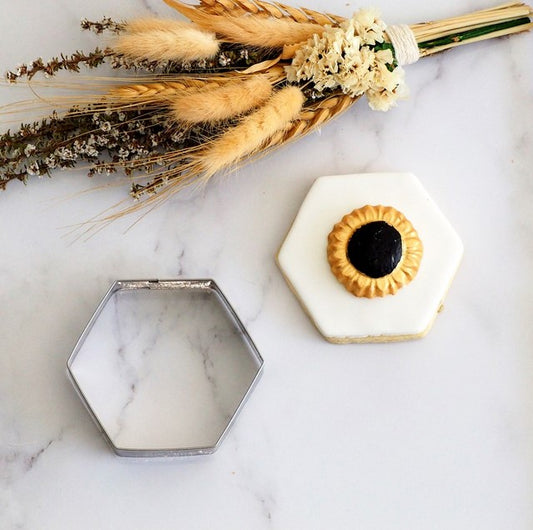 Hexagon Cookie Cutter Set 4 Pieces