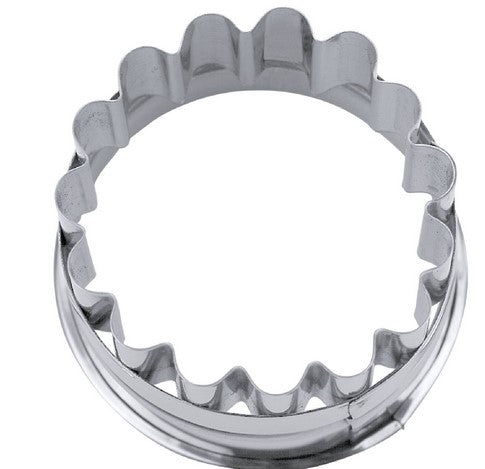 Linzer Cookie Cutter Corrugated Outer Ring 4.8cm | Cookie Cutter Shop Australia