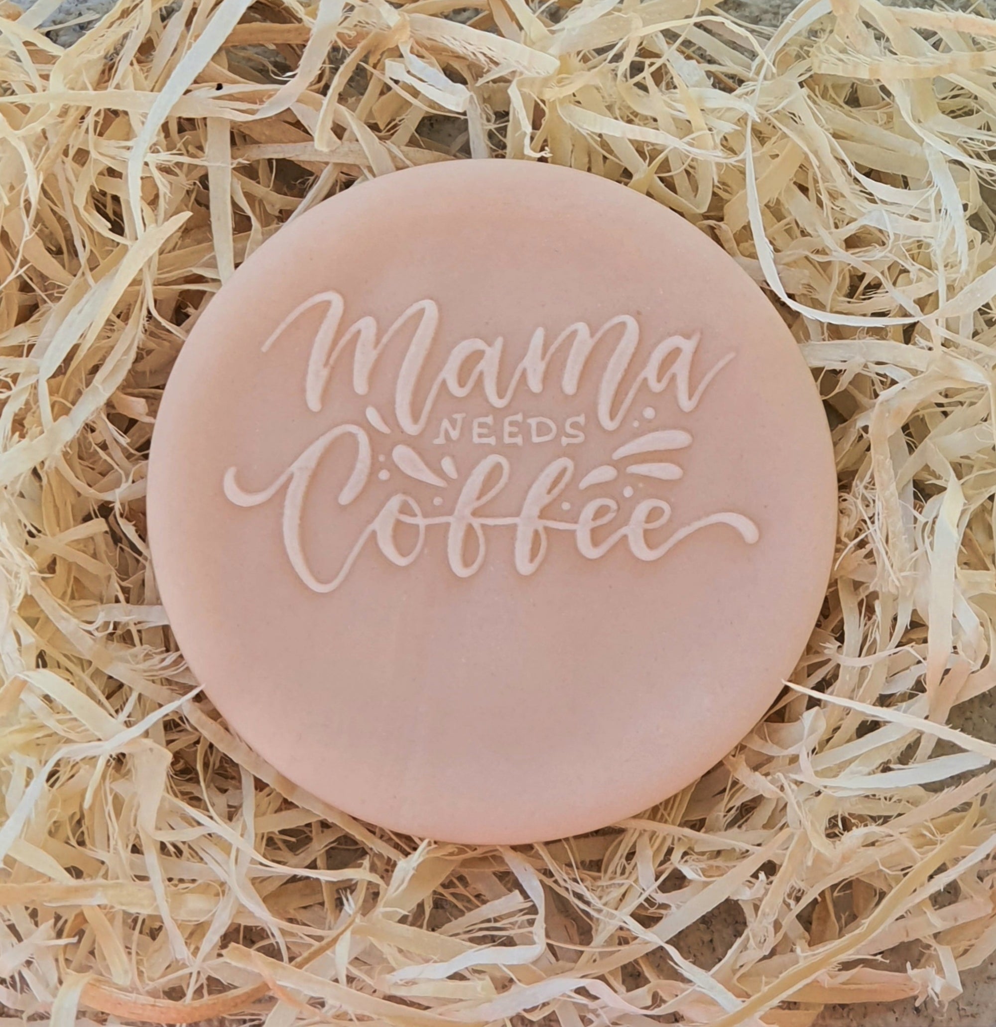 Mama Needs Coffee Fondant Debosser | Cookie Cutter Shop Australia