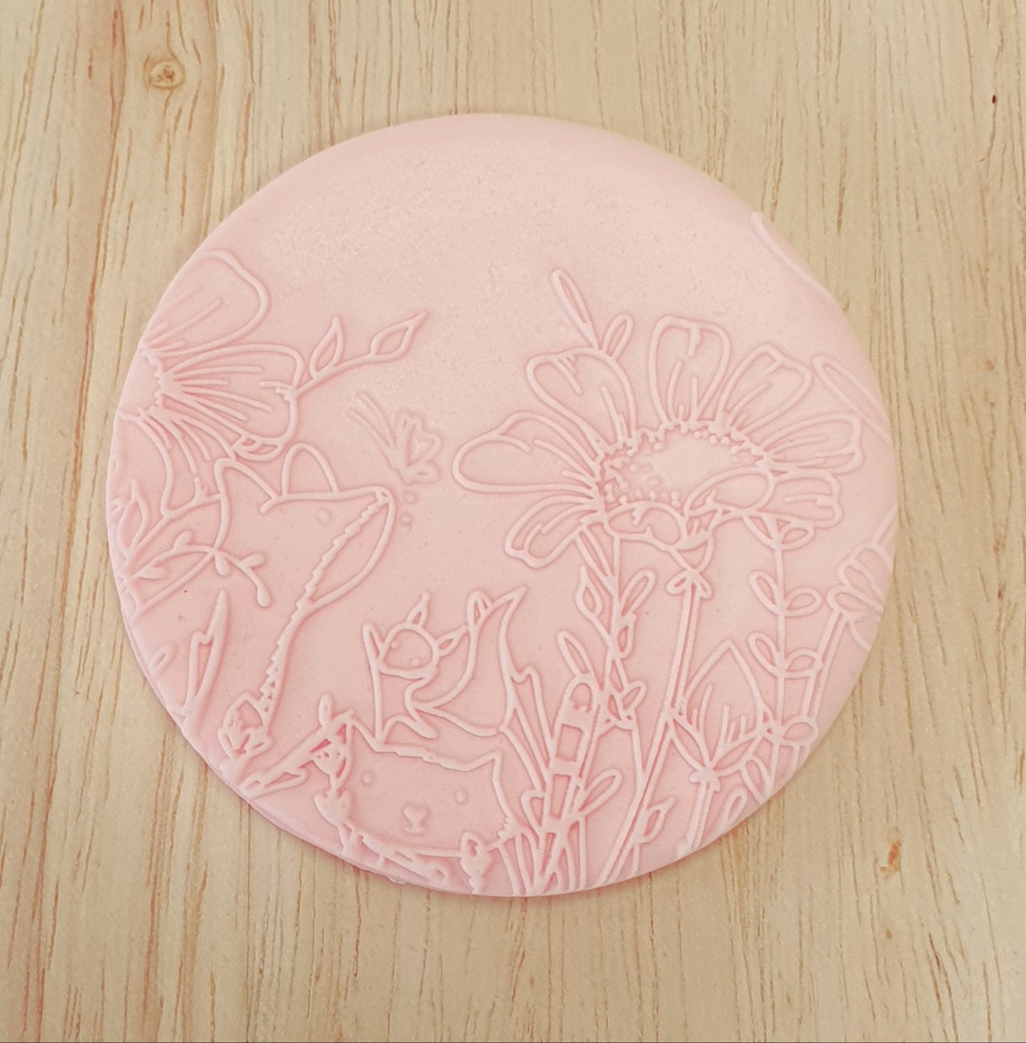 Wildflowers with Animals Fondant Debosser | Cookie Cutter Shop Australia