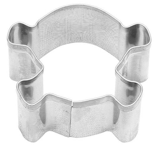 mini skull crossbones cookie cutter