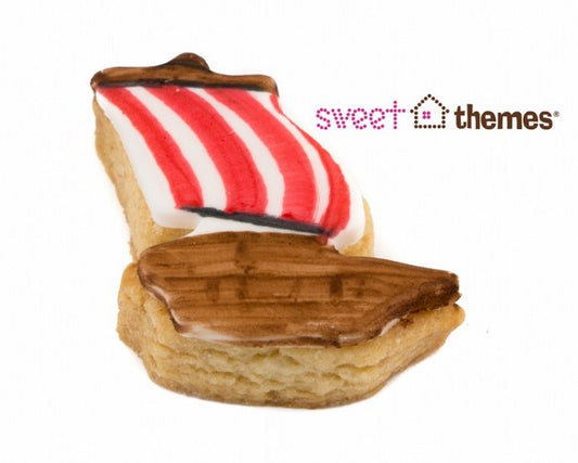 Pirate Ship Cookie Cutter Mini 4.5cm