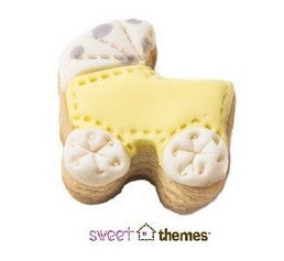 Baby Pram Cookie Cutter Mini 3cm | Cookie Cutter shop Australia