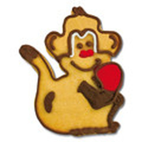 Monkey with Embossed Face 9.5cm Cookie Cutter-Cookie Cutter Shop Australia