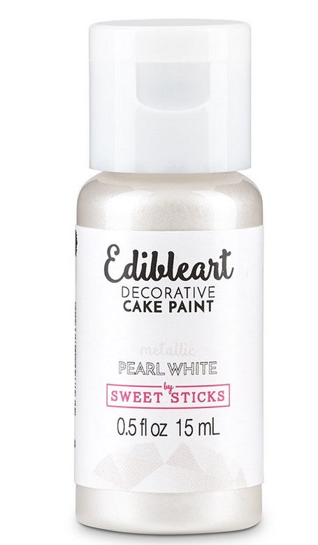 Edible Paint Pearl White Metallic