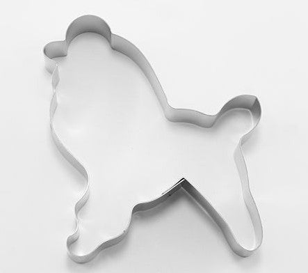 Poodle Cookie Cutter 9.5cm