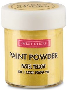 Sweet Sticks Pastel Yellow Paint Powder