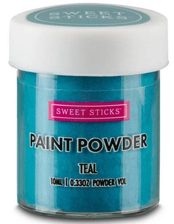 Sweet Sticks Teal Paint Powder