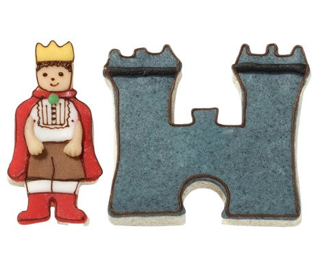 Prince and Castle Cookie Cutter Set