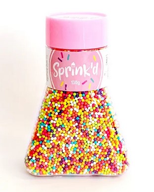 Rainbow Sprinkles Sugar Balls