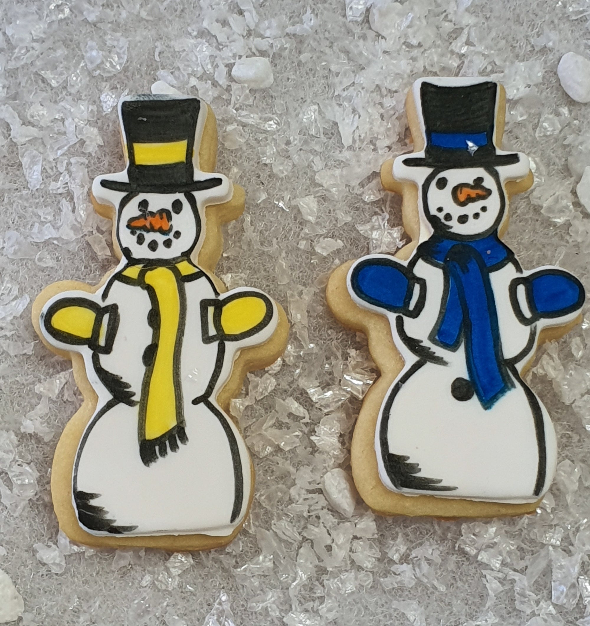 Snowman with Hat 7cm | Cookie Cutter Shop Australia