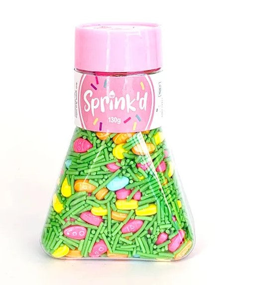 Sprink'd Pastel eggs and Green Jimmies | Cookie Cutter Shop Australia 