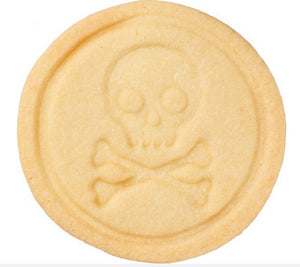 Skull and Crossbones Cookie Stamp