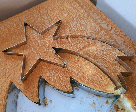 Large Shooting Star Cookie Cake Cutter 30cm Stainless Steel | Cookie Cutter Shop Australia