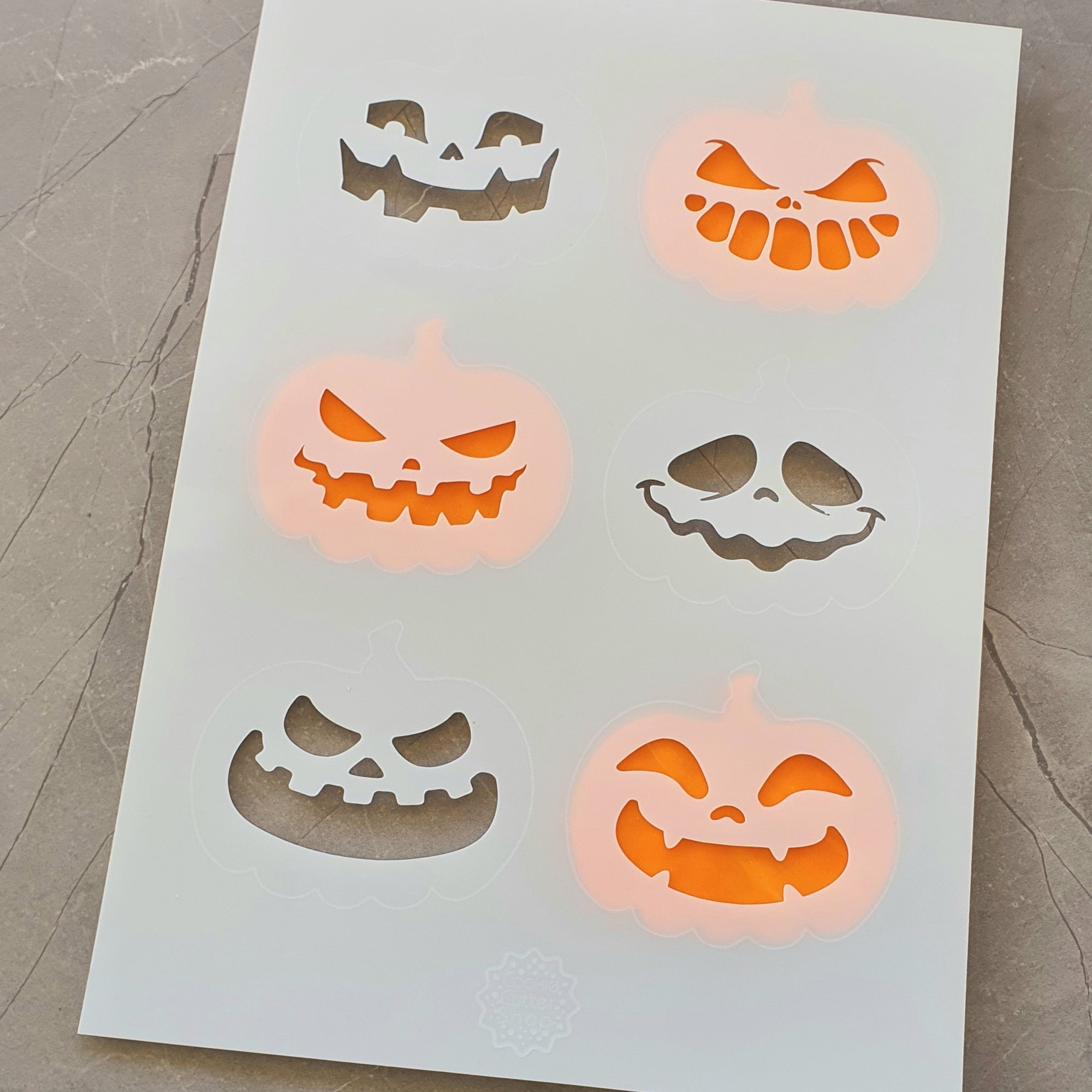 Halloween Scary Faces Stencil Set | Cooke Cutter Shop Australia