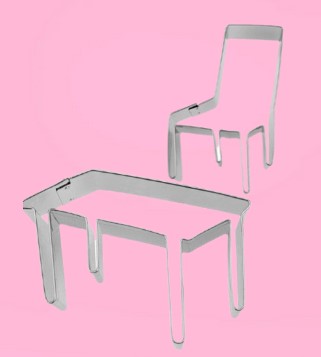 Table & Chair Cookie Cutter Set