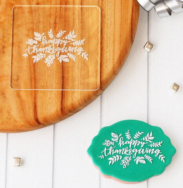 Thanksgiving Fondant Debosser | Cookie Cutter Shop Australia