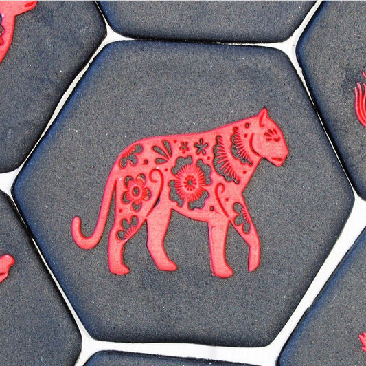 Chinese Tiger Fondant Debosser | Cookie Cutter Shop Australia