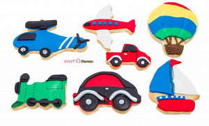 Transport Cookie Cutter Set 7 Pieces | Cookie Cutter Shop Australia