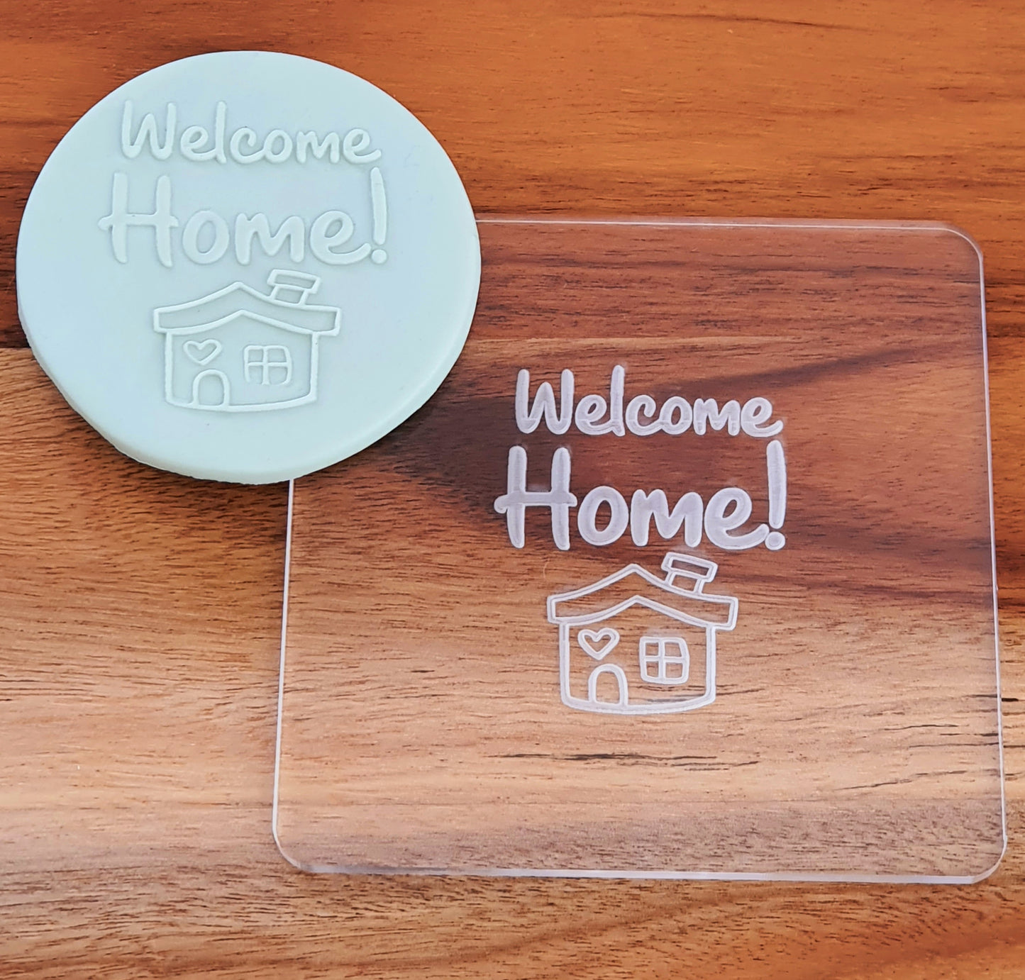 Welcome Home Fondant Debosser