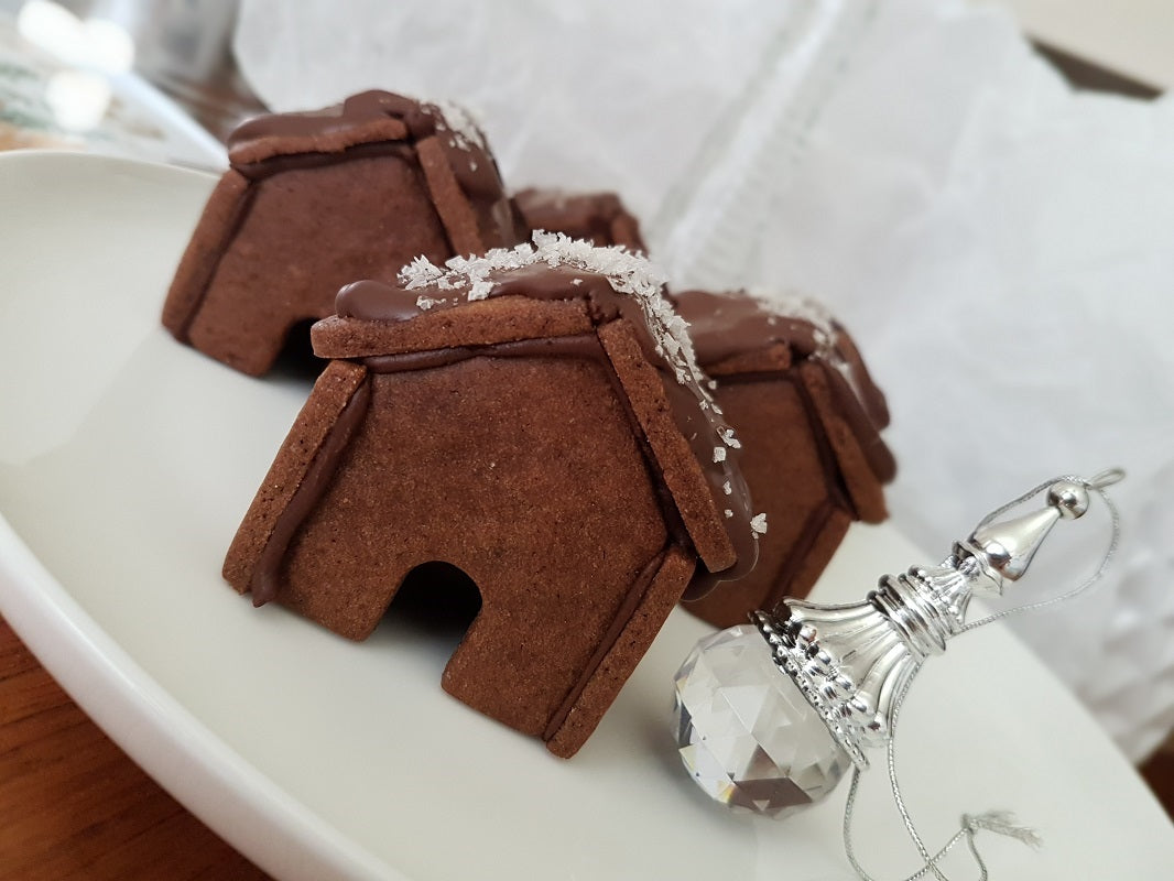 Mini Chocolate Gingerbread House Recipe