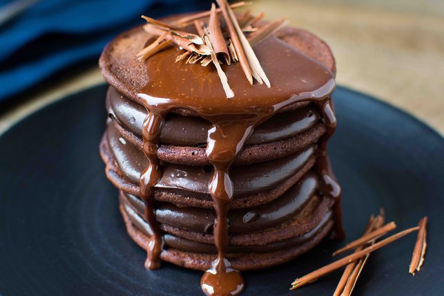 Lindt chocolate pancakes by Kidspot Kitchen