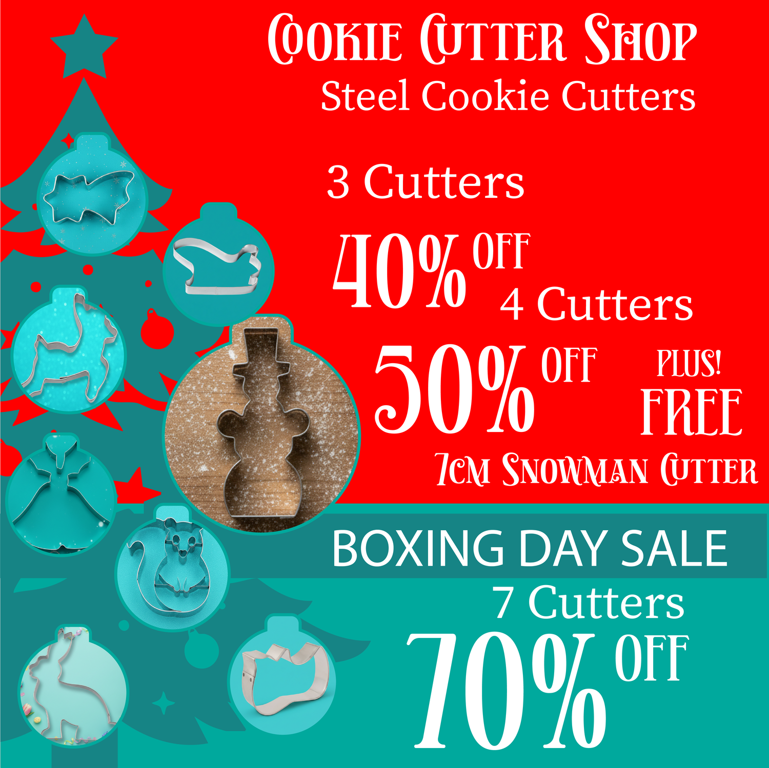 Stainless Steel Cookie Cutters