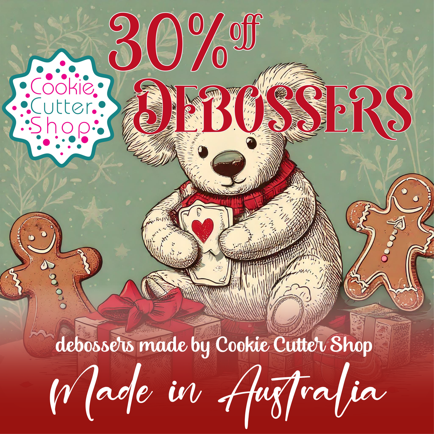 COOKIE CUTTER SHOP DEBOSSERS