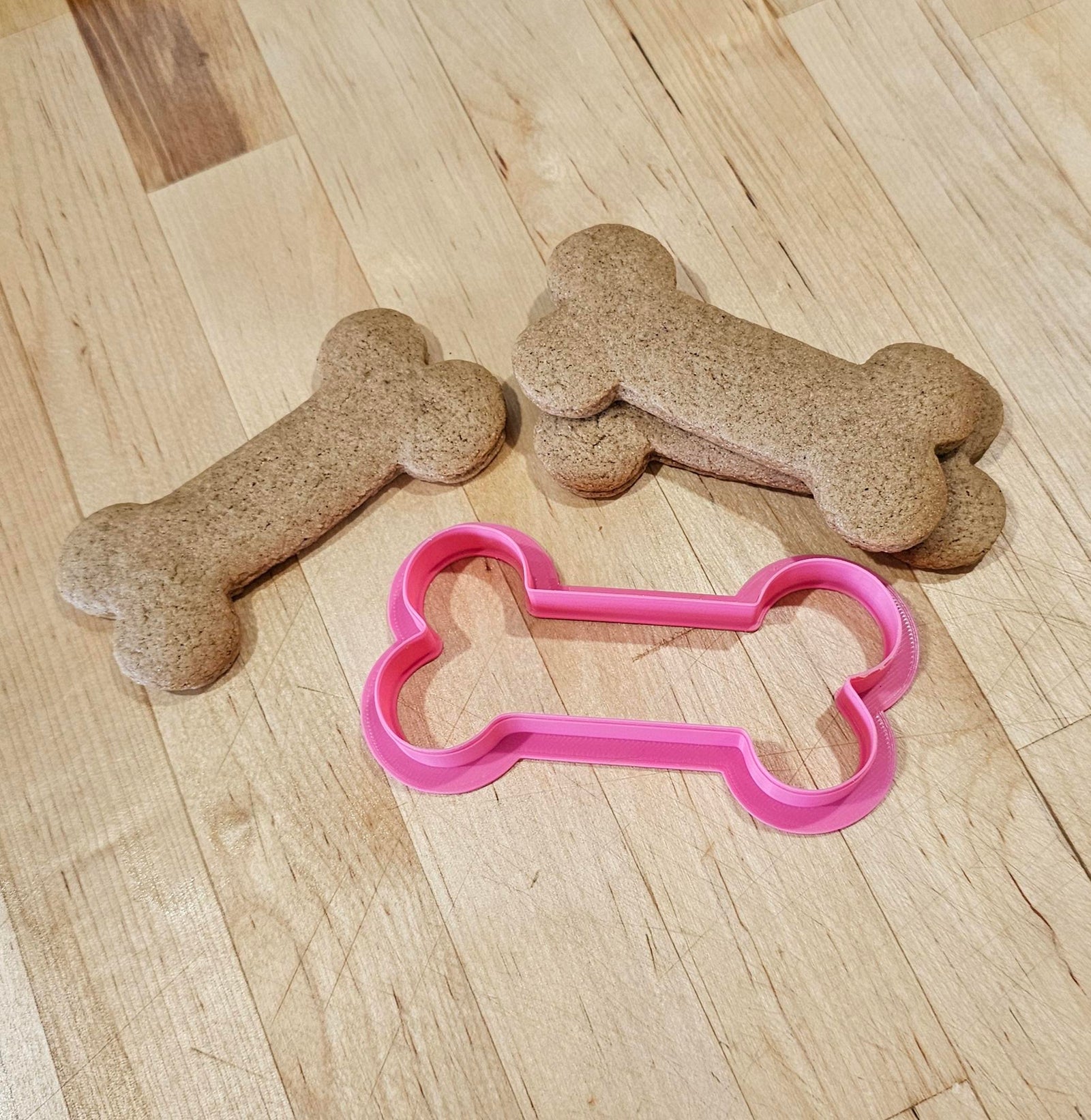 6 Piece Dog Cookie Cutter Set, Cartoon Dog Bone, Paw Print Animal Cookie  Mould