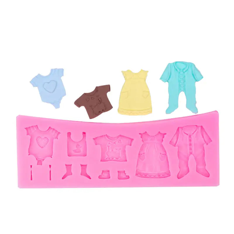 Baby Clothes Silicone Mould