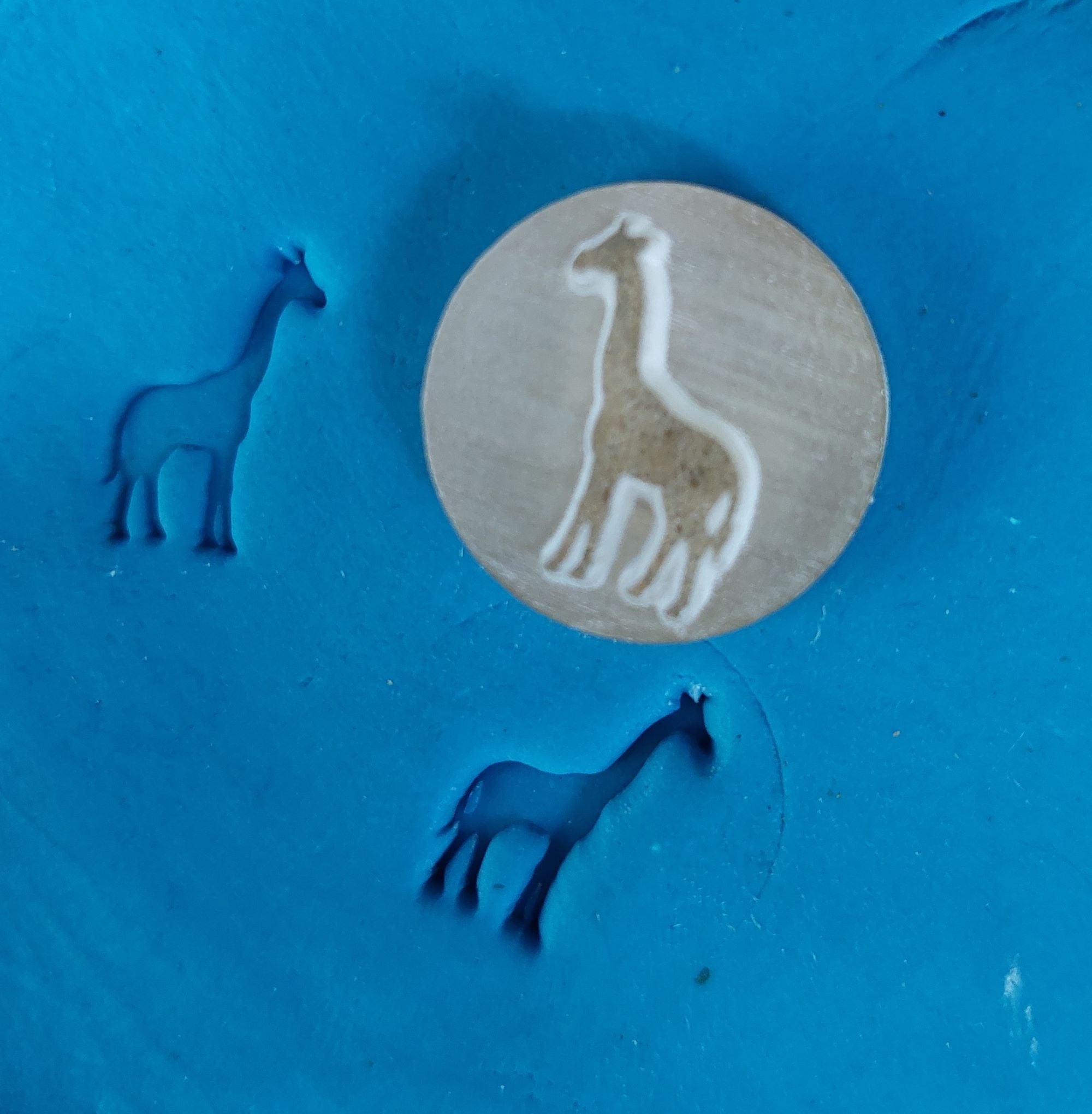 Custom Giraffe Mini Stamp