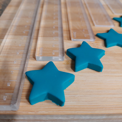 Fondant Dough Roller Guides