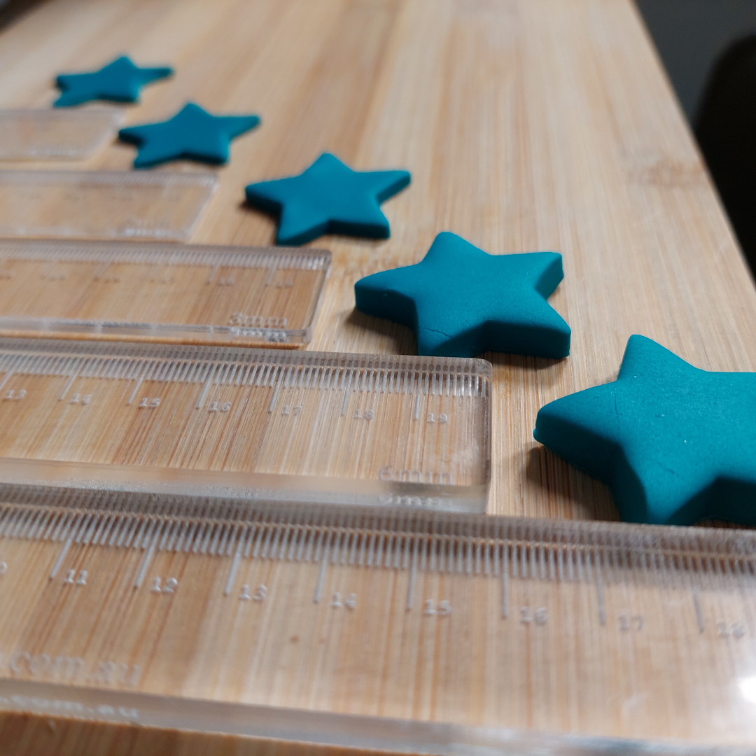 Fondant Dough Roller Guides