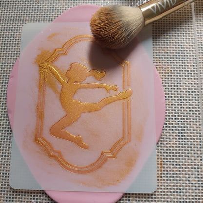 Future Olympian Gymnast Stencil Set