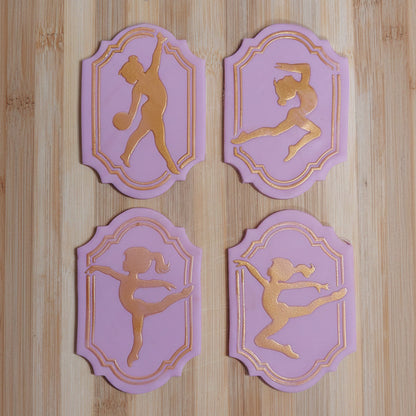 Future Olympian Gymnast Stencil Set