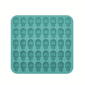 40 Skulls Fondant Silicone Mould