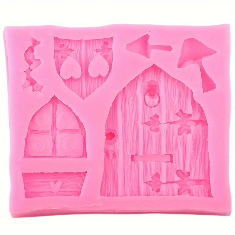 Enchanted Fairy Cottage Silicone Mould set