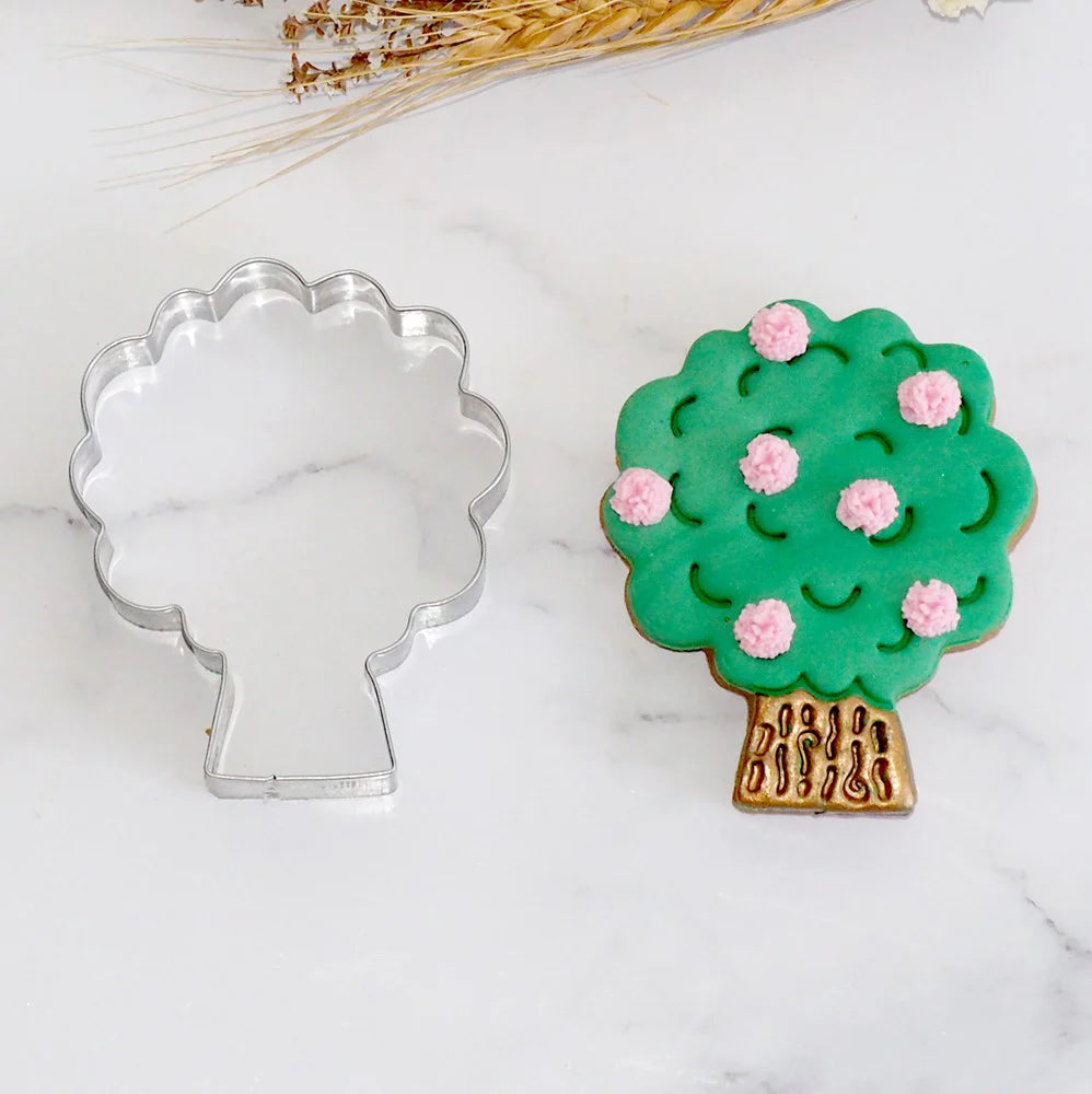 Tree or Flower Bunch Cookie Cutter