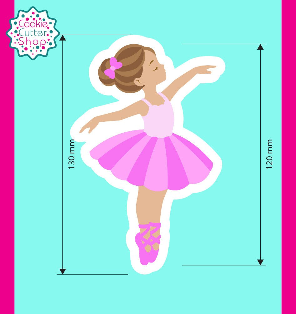 Custom 'Ballerina and Name' Embossers and Cutter sets
