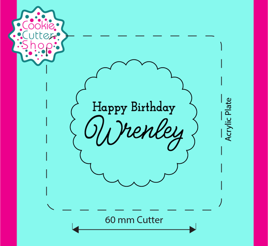Custom Birthday Embosser and Cutter