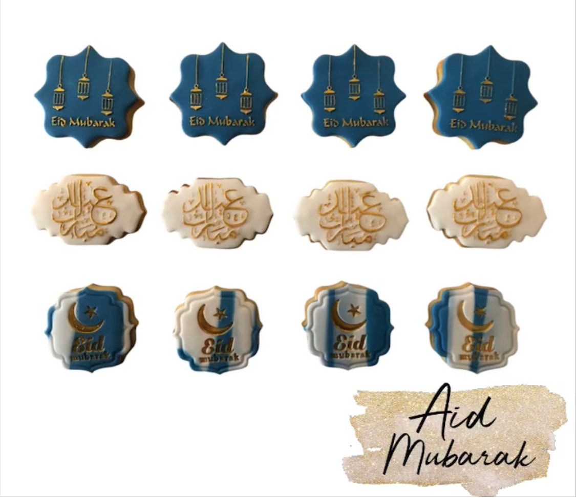 Eid Mubarak Plastic Plunger Cutter-Cookie Cutter Shop Australia