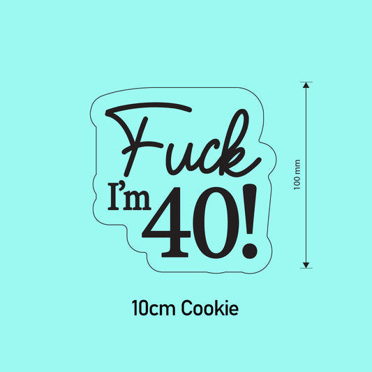 Custom 40th Birthday