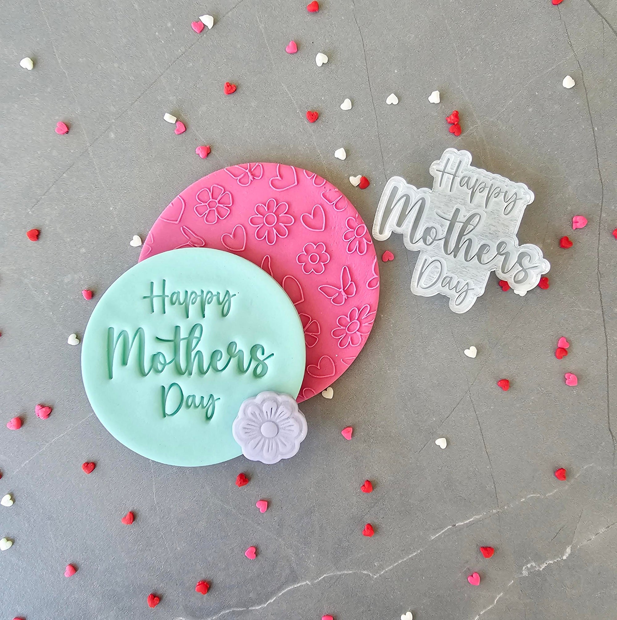 Happy Mother's Day Cookie Stamp