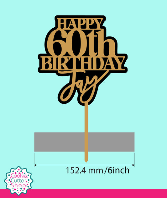 Custom 'Birthday Jay and Birthday Geoff'